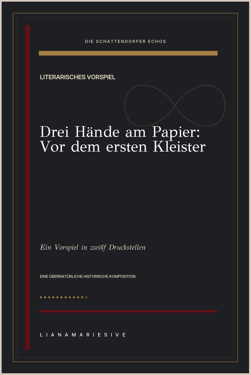 Drei Hände am Papier