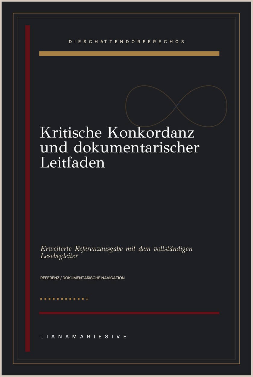 Kritische Konkordanz und dokumentarischer Leitfaden