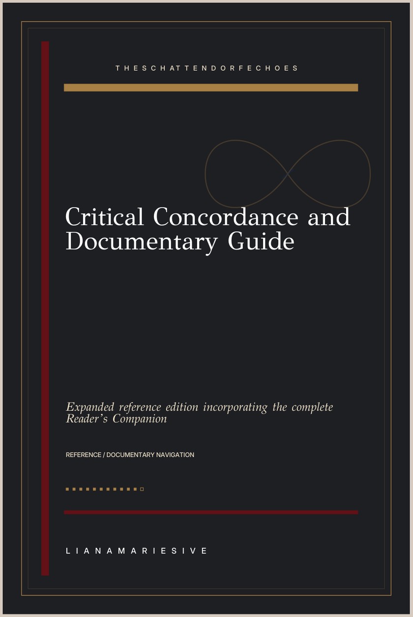 Critical Concordance and Documentary Guide